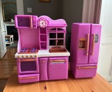 Our Generation Kitchen and Refrigerator set
