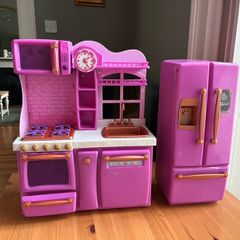Our Generation Kitchen and Refrigerator set