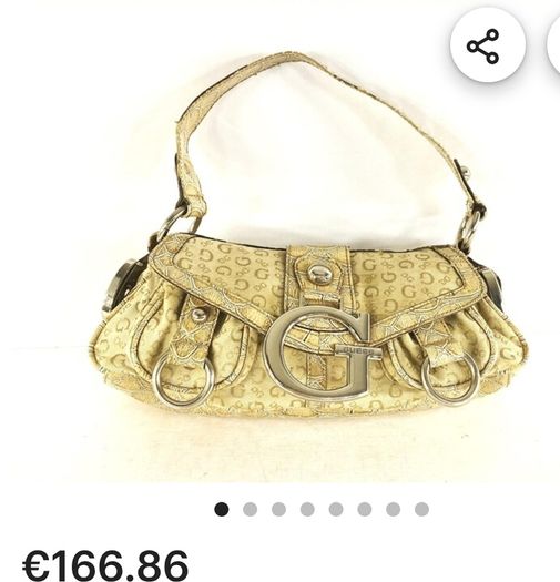 Women's Guess Handbag Beige NWT