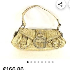 Women's Guess Handbag Beige NWT