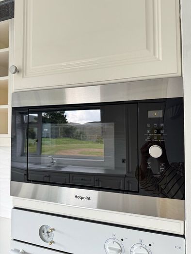 White Shaker Kitchen with Appliances