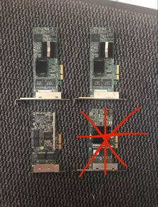 network 1Gigabity cards selection of 3  cards 30 euro each