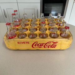 Coca Cola bottle crate 1972 Italian Plastic