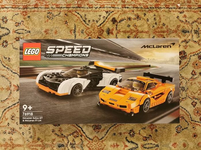 Lego Speed Champions 76918: McLaren Solus GT & McLaren F1 LM