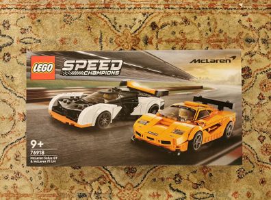Lego Speed Champions 76918: McLaren Solus GT & McLaren F1 LM