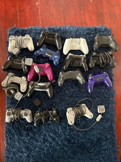 Joblot of Gaming controllers