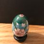 Rare vintage Cloisonne Enamel Egg Image 4