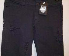 Ladies Atticus Shorts Denim Style Dark Grey New With Tags Size 12 Waist 30" Payment by Paypal or Revolut