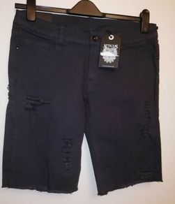 Ladies Atticus Shorts Denim Style Dark Grey New With Tag Size 10 Waist 28 inches Payment by Paypal or Revolut