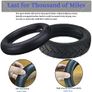 2 Pack 8 1/2x2 Xiaomi M365 Tires, 8.5 Inch Spare Wheel Outer And Inner Tires for Mijia Xiaomi M365/M365Pro Durable And Anti-slip Electric Scooter Butyl Rubber Tires, 8.5 Inch Scooter Tire Wheel Image 2