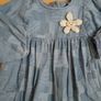 Next Denim Dress Age 2-3 yrs Image 2