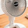 Fan usb rechargeable in box slight height extender Image 2
