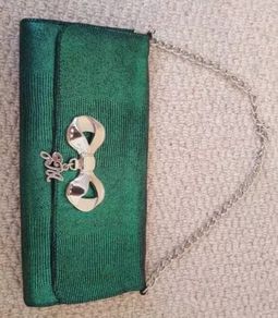 Green handbag