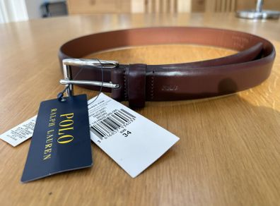Polo Ralph Lauren Leather Dress Belt - SIZE 34