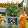 Mud Kitchen for Kids,Outdoor Play Kitchen with Planter Box Removable Mud Kitchen Accessories Include Sink Sand Shovels Gardening Tools Set Outdoor Mud Kitchen for Kids Boys Girls 3-8 Years Old Image 5