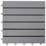 Decking Tiles 10 pcs Grey Wash 30x30 cm Solid Acacia Wood Image 5