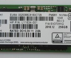 Ssd Nvme M.2 Samsung Mz-vlb2560 256gb