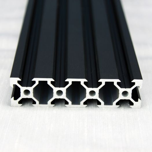 V slot 2080 Linear Rail Black Aluminium Extrusion