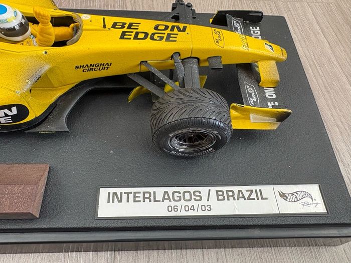 F1 Jordan EJ13 (Inc Part of Real Car) Model 1:18