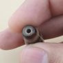 Vintage Earth & Sky and Chain link Pattern Himalayan Tibetan Agate Bead Amulet Image 3