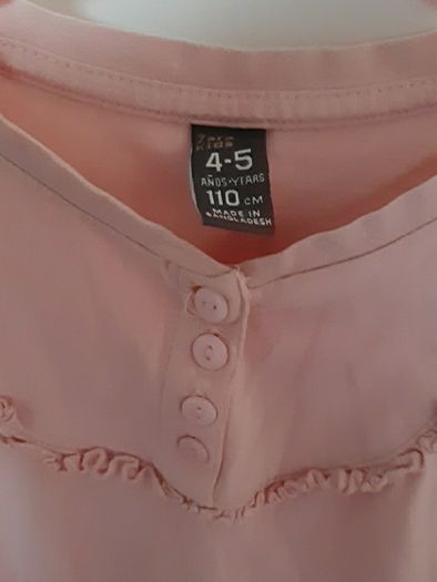 ZARA top girls size 4-5 years
