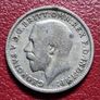 1917 United Kingdom 3 Pence - George V sterling silver coin Image 2