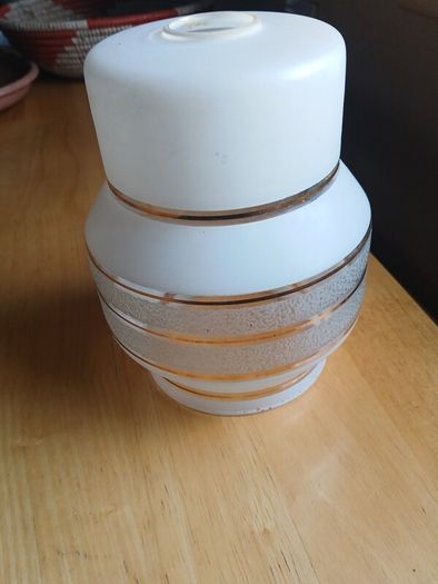 Beautiful Vintage Glass Lampshade