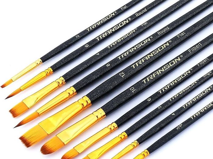 20pcs Bulk Art Painting Brush Set for Acrylic Watercolor Gouache Hobby Craft Face Painting
