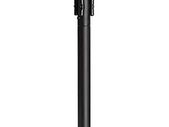 Metal Coat Rack, Clothes Stand, Hat Handbag Hanger, 182 cm Tall Hall Tree, Black RCR19B