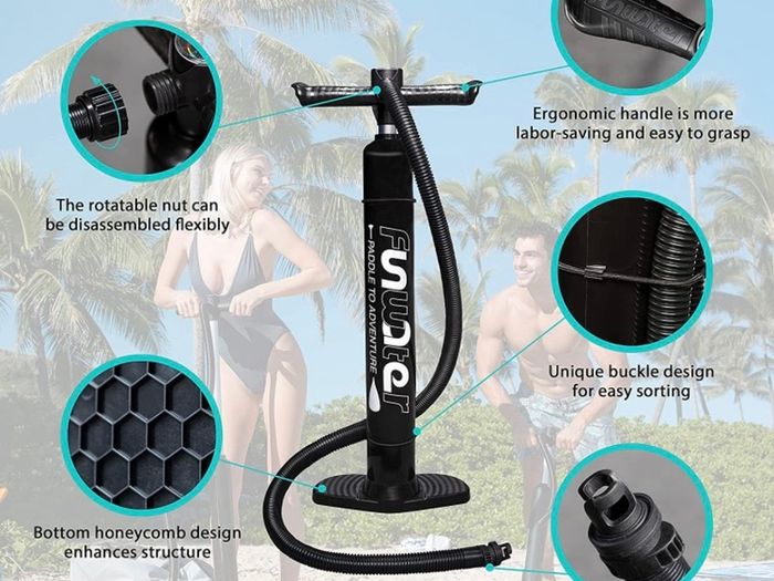 Inflatable 10x30x6 inch Ultra Light 16.7lbs SUP for All Skill Levels Everything Included with Stand Up Paddle Board Adj Paddle Pump ISUP Travel Backpack Leash Waterproof Bag (FREE POSTAGE)