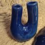 Achill Pottery, Scalloped platter, medium vase & posy vase Image 8