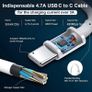 96W USB C Super Fast Charger Compatible with MacBook Pro Charger MacBook Air Charger For MacBook Pro MacBook Air 16 15 14 13 Inches Mac Laptop iPad Pro 11 Inches And All USB C Devices Image 4