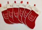 Christmas Stocking - Free Delivery - Name Embroidered