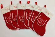 Christmas Stocking - Free Delivery - Name Embroidered