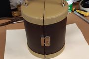 Jewellery box round