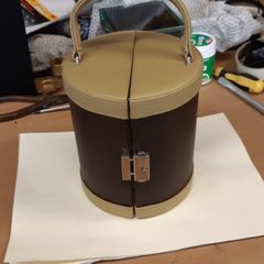Jewellery box round