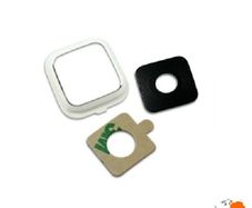 For Samsung Galaxy Note 4 N910 Glass Camera Lens Cover Frame White - FHT05SMCL