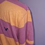 American Eagle Striped red and orange Polo shirt Image 5