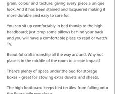 Single bed frame