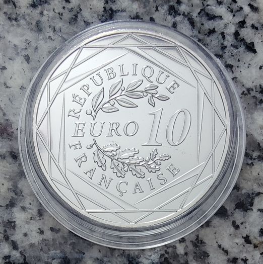 France 10 Euro Silver (.333) Uncirculated Coin 2026 - Elizabeth II