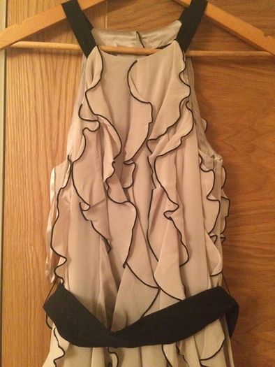 Coast Dress - Nude & Black
