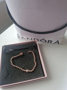 Pandora Beads and Pave Bracelet New