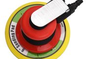 6 inches Pneumatic Orbital Sander Air Grinder 6" Vacuum Eccentric Polishing/Grinding Machine Sanding Waxing Tools for Car Wall Wood Metal