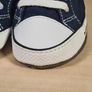 baby CONVERSE trainers runners shoes navy velcro fastened Size UK 3 EU 19  11.5cm infants Image 6