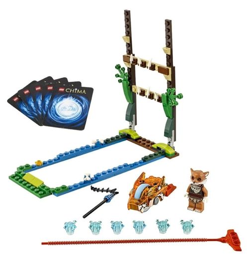 x2 Bundle - Lego Legends Of Chima Sets - 70111 & 70112 - With x2 Figures, x10 Trading Cards, x2 Power Up Speedors, Weapons, Instruction Manuel, Etc...