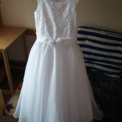 communion dress 9-10 years