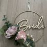 Bride And Groom Floral Wreaths Image 2