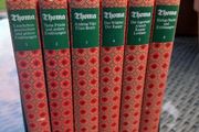 6 x hardback books by Ludwig Thoma, no damage, post 10e D18