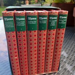 6 x hardback books by Ludwig Thoma, no damage, post 10e D18