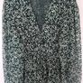 Zara Printed Long Sleeve Midi Dress Image 5